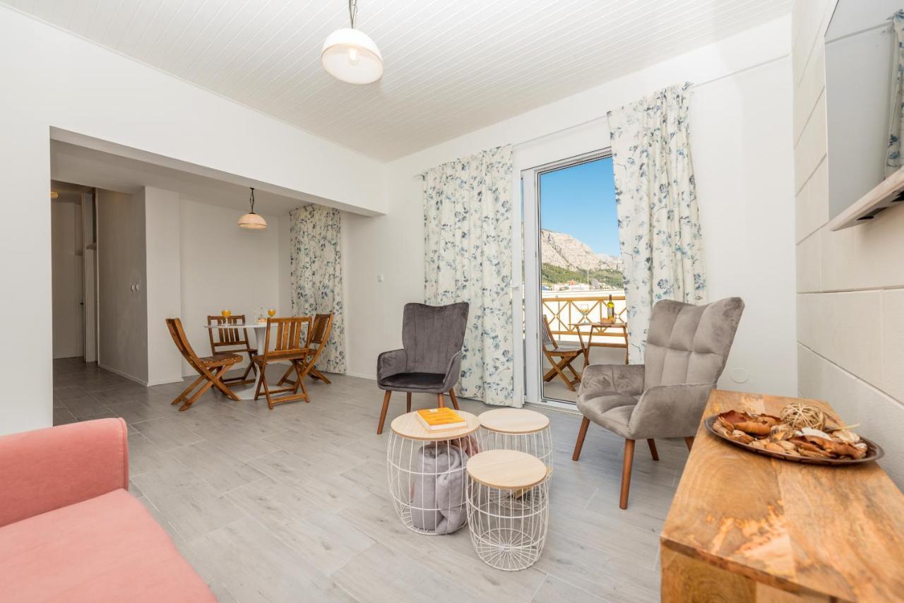 Vista Mare Apartment - 3 Bedroom, Sea View Makarska Exteriör bild