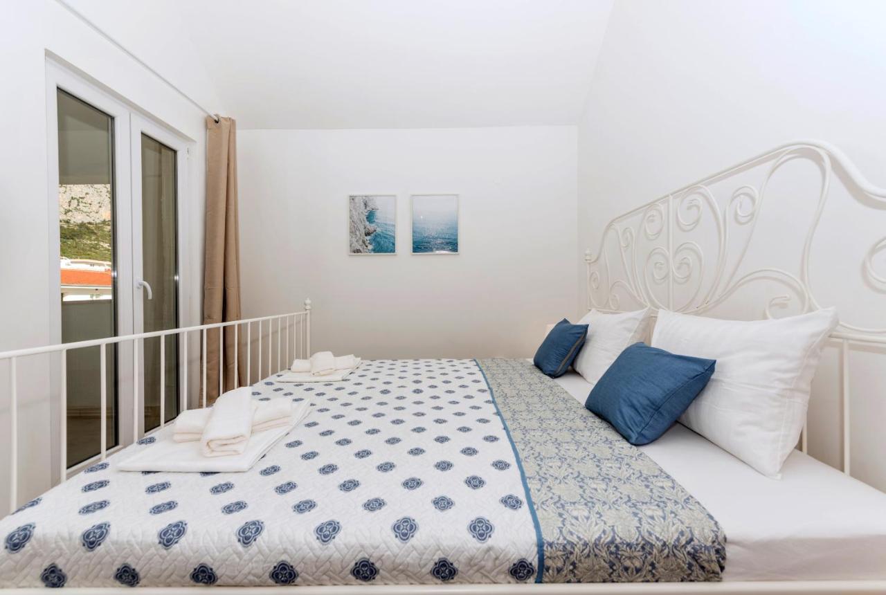 Vista Mare Apartment - 3 Bedroom, Sea View Makarska Exteriör bild